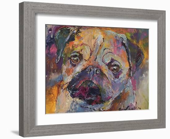 Art Pug-Richard Wallich-Framed Giclee Print