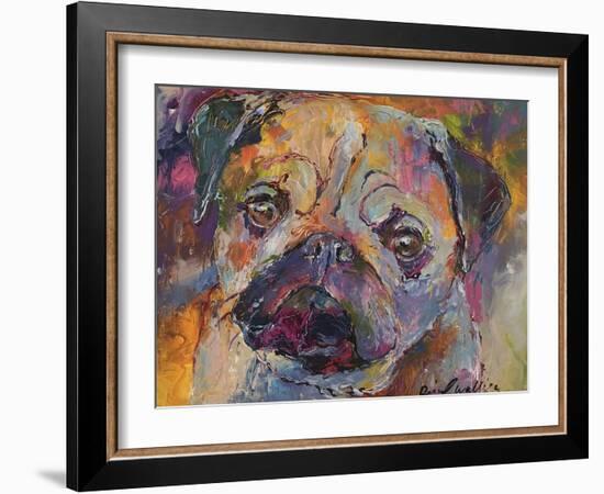 Art Pug-Richard Wallich-Framed Giclee Print