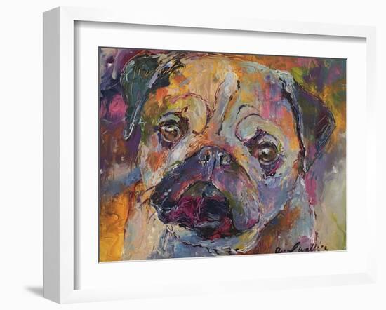 Art Pug-Richard Wallich-Framed Giclee Print