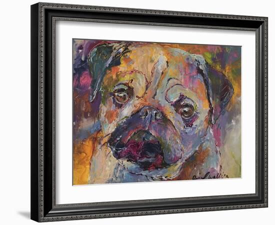 Art Pug-Richard Wallich-Framed Giclee Print