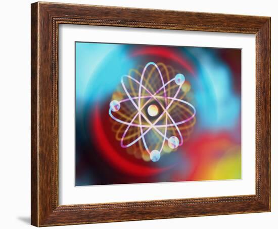 Art Representing a Beryllium Atom-Mehau Kulyk-Framed Photographic Print