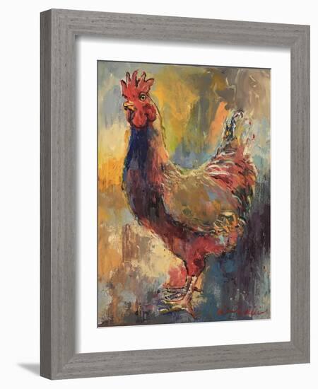 Art Rooster 1-Richard Wallich-Framed Giclee Print