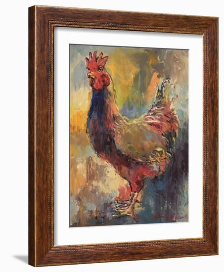 Art Rooster 1-Richard Wallich-Framed Giclee Print