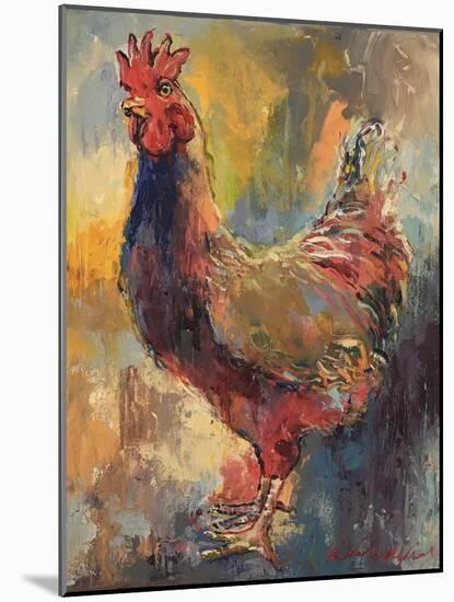 Art Rooster 1-Richard Wallich-Mounted Giclee Print
