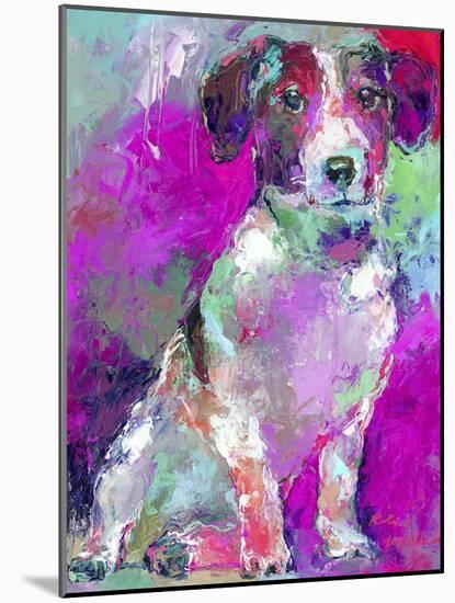 Art Russell Terrier-Richard Wallich-Mounted Giclee Print