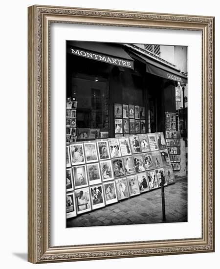 Art shop - Montmartre - Paris-Philippe Hugonnard-Framed Photographic Print
