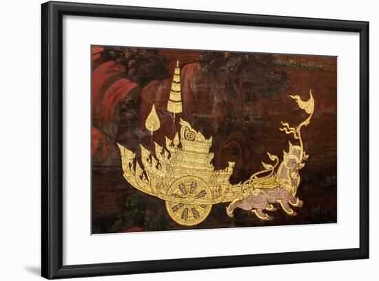 Art Thai Painting-c photo-Framed Art Print