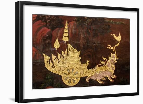 Art Thai Painting-c photo-Framed Art Print