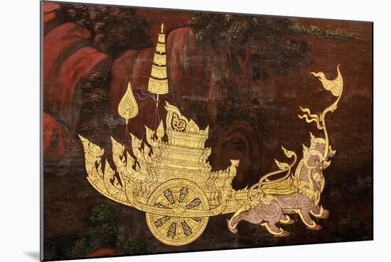 Art Thai Painting-c photo-Mounted Art Print