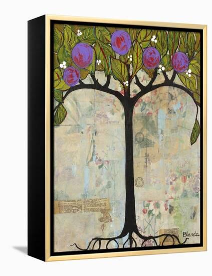 Art Tree Painting Original Modern Tree Past Vision-Blenda Tyvoll-Framed Stretched Canvas