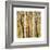 Art Tree Print Triptych-Blenda Tyvoll-Framed Premium Giclee Print