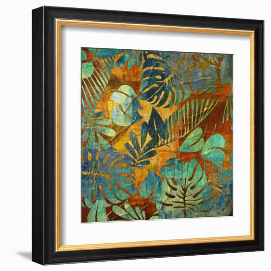 Art Vintage Floral Background. To See Similar, Please Visit My Portfolio-Irina QQQ-Framed Art Print