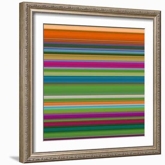 Art Wave 8 of 10 Bold Abstract Art-Ricki Mountain-Framed Art Print