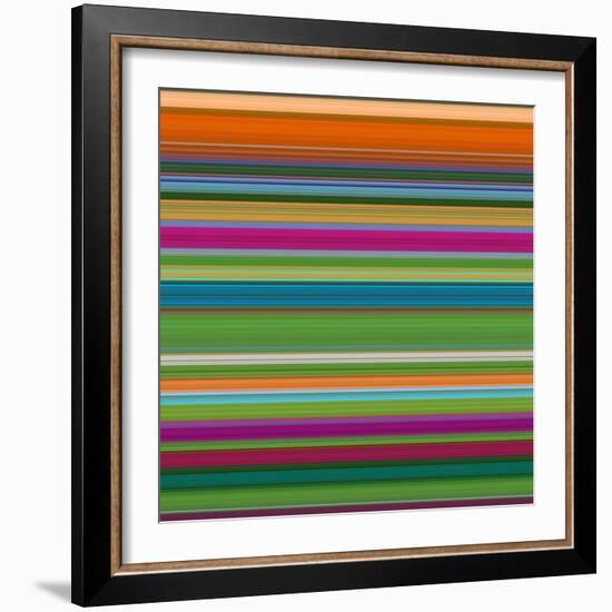 Art Wave 8 of 10 Bold Abstract Art-Ricki Mountain-Framed Art Print