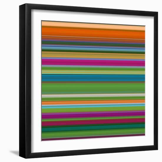 Art Wave 8 of 10 Bold Abstract Art-Ricki Mountain-Framed Art Print