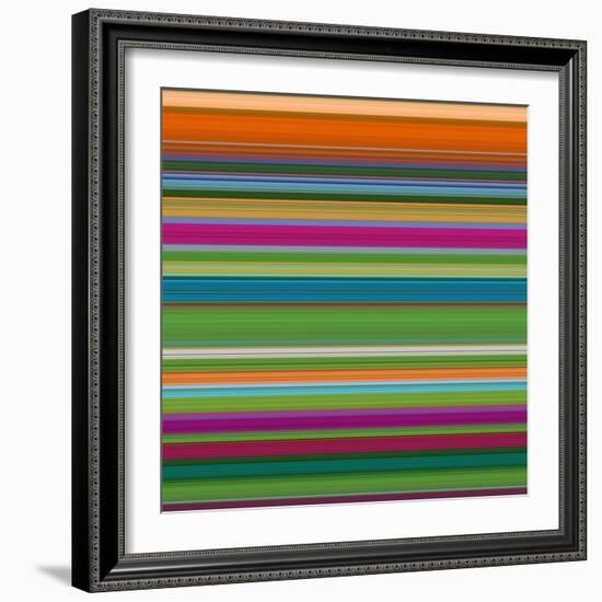 Art Wave 8 of 10 Bold Abstract Art-Ricki Mountain-Framed Art Print