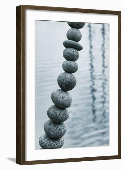 Art with Rocks II-Kathy Mahan-Framed Photographic Print