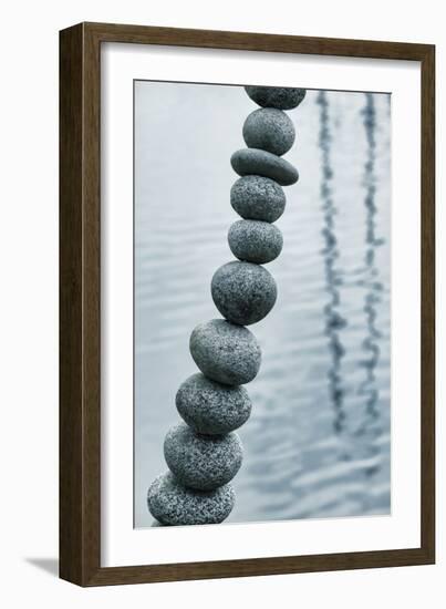 Art with Rocks II-Kathy Mahan-Framed Photographic Print