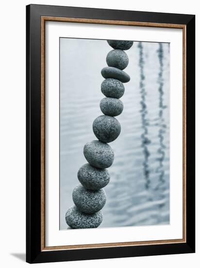 Art with Rocks II-Kathy Mahan-Framed Photographic Print