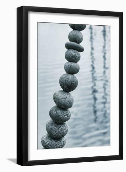 Art with Rocks II-Kathy Mahan-Framed Photographic Print