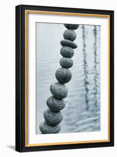 Art with Rocks II-Kathy Mahan-Framed Photographic Print