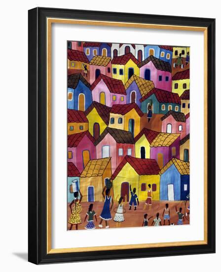 Art Work, Rio De Janeiro, Brazil-Michael DeFreitas-Framed Photographic Print