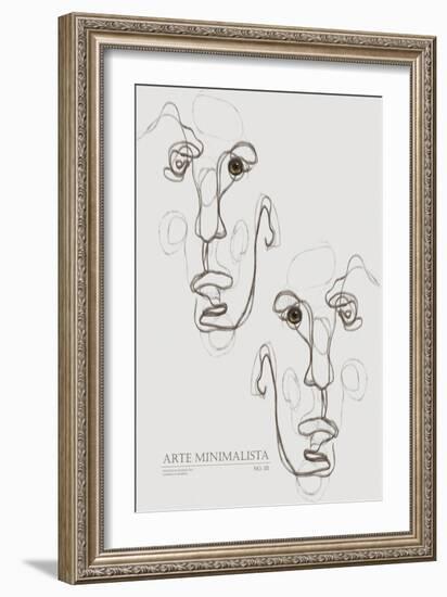 Arte Minimalista No 3-Gabriella Roberg-Framed Giclee Print