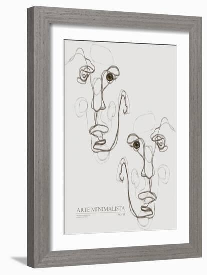 Arte Minimalista No 3-Gabriella Roberg-Framed Giclee Print