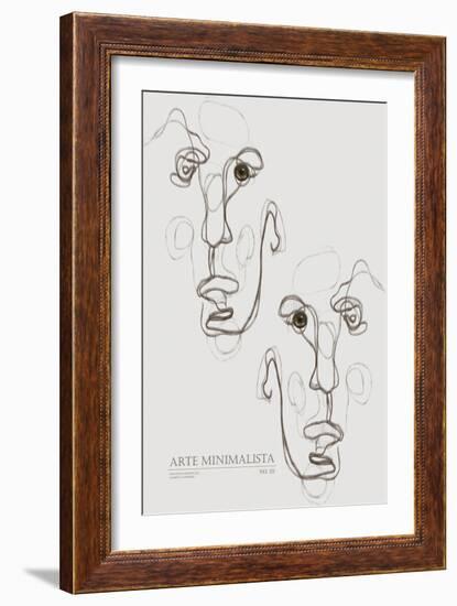Arte Minimalista No 3-Gabriella Roberg-Framed Giclee Print