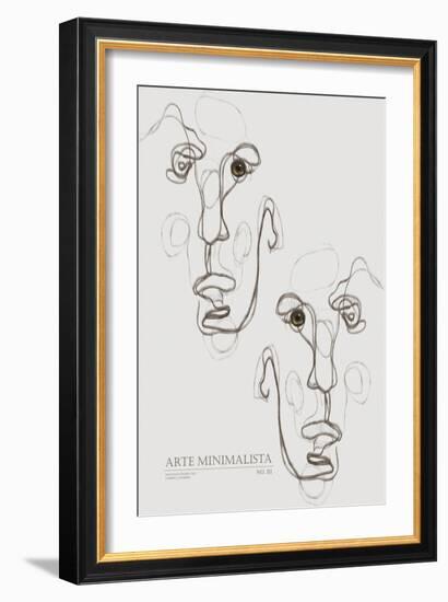 Arte Minimalista No 3-Gabriella Roberg-Framed Giclee Print