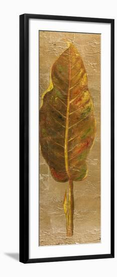 Arte Verde on Gold I-Patricia Pinto-Framed Art Print