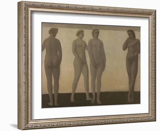 Artemis, 1893-1894-Vilhelm Hammershoi-Framed Giclee Print