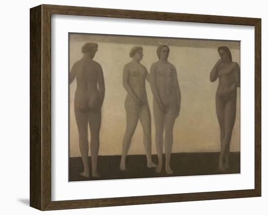 Artemis, 1893-94-Vilhelm Hammershoi-Framed Giclee Print