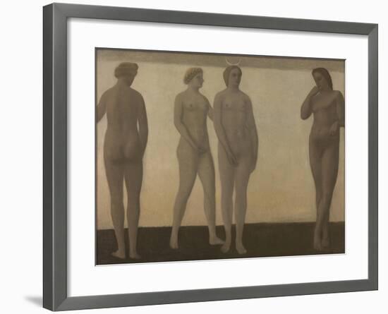 Artemis, 1893-94-Vilhelm Hammershoi-Framed Giclee Print