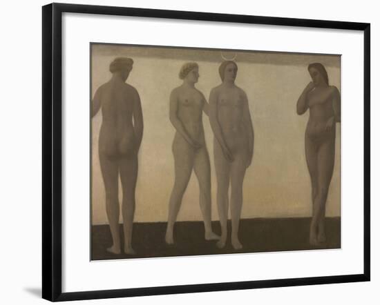 Artemis, 1893-94-Vilhelm Hammershoi-Framed Giclee Print