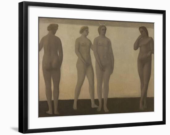 Artemis, 1893-94-Vilhelm Hammershoi-Framed Giclee Print