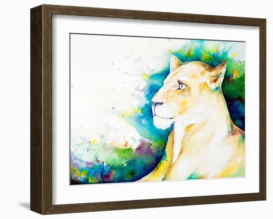 Artemis-Marc Allante-Framed Art Print