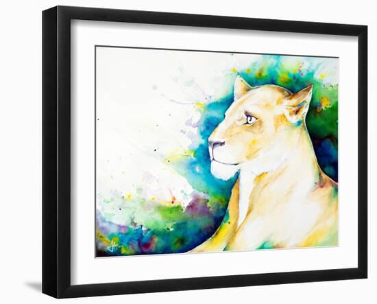 Artemis-Marc Allante-Framed Art Print