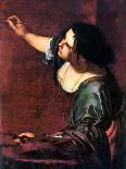 Self-Portrait as a Lute Player-Artemisia Gentileschi-Giclee Print