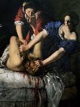 Judith and Maidservant with the Head of Holofernes, c.1625-Artemisia Gentileschi-Giclee Print
