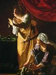 Judith and Her Maidservant (Judith with Holofernes Head)-Artemisia Gentileschi-Giclee Print