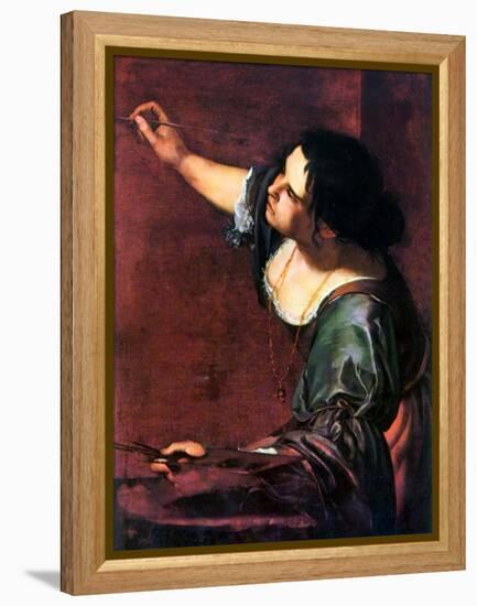 Artemisia Gentileschi-Artemisia Gentileschi-Framed Premier Image Canvas