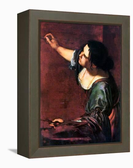 Artemisia Gentileschi-Artemisia Gentileschi-Framed Premier Image Canvas