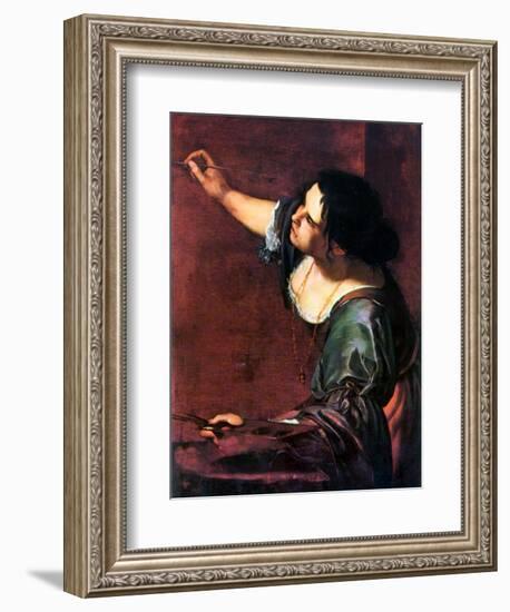 Artemisia Gentileschi-Artemisia Gentileschi-Framed Giclee Print