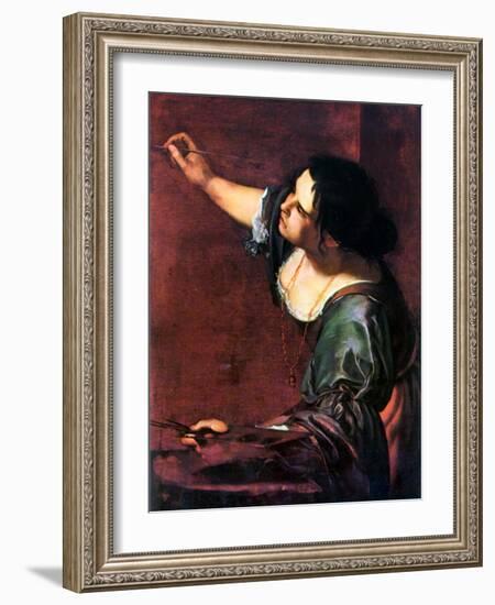 Artemisia Gentileschi-Artemisia Gentileschi-Framed Giclee Print