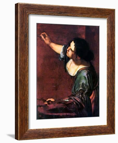 Artemisia Gentileschi-Artemisia Gentileschi-Framed Giclee Print