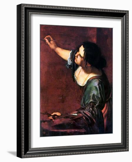 Artemisia Gentileschi-Artemisia Gentileschi-Framed Giclee Print