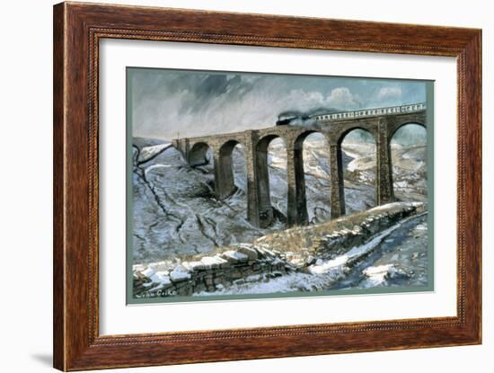 Arten Gill Viaduct-John Cooke-Framed Giclee Print