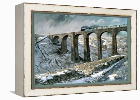 Arten Gill Viaduct-John Cooke-Framed Premier Image Canvas