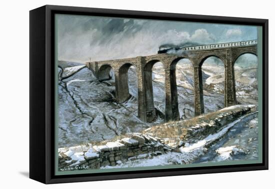 Arten Gill Viaduct-John Cooke-Framed Premier Image Canvas